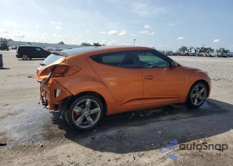 2013 Hyundai Veloster from USA, damaged, VIN KMHTC6AD1DU103219
